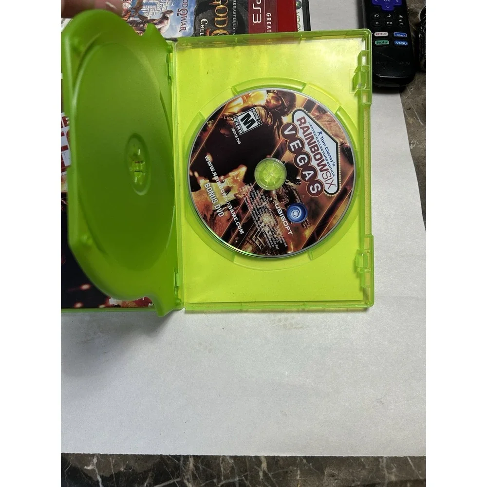 Tom Clancy's Rainbow Six: Vegas - Microsoft Xbox‎ 360 Complete with Manual CIB